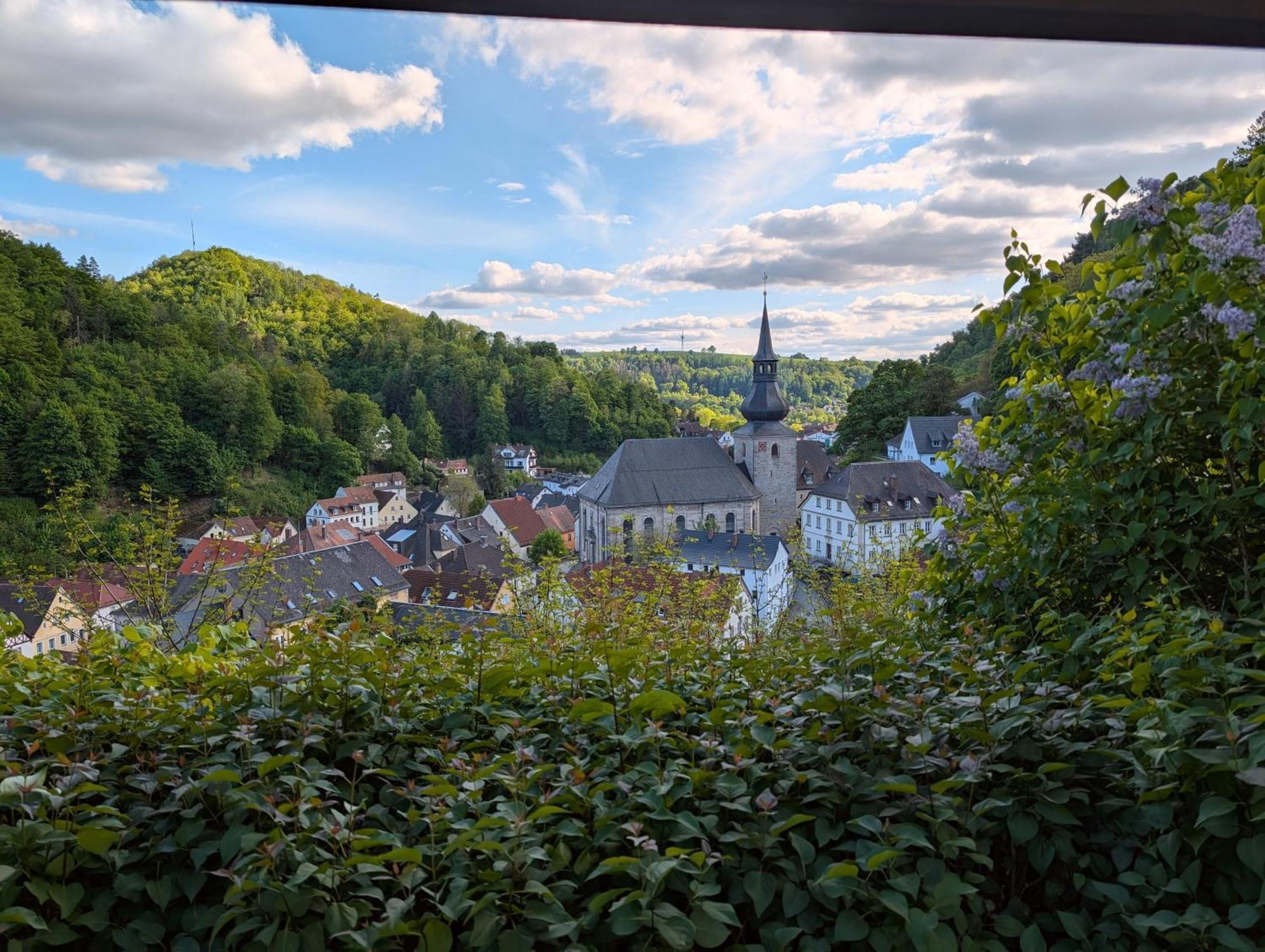 Hotel Pension Bluechersruh Bad Berneck im Fichtelgebirge Exterior photo