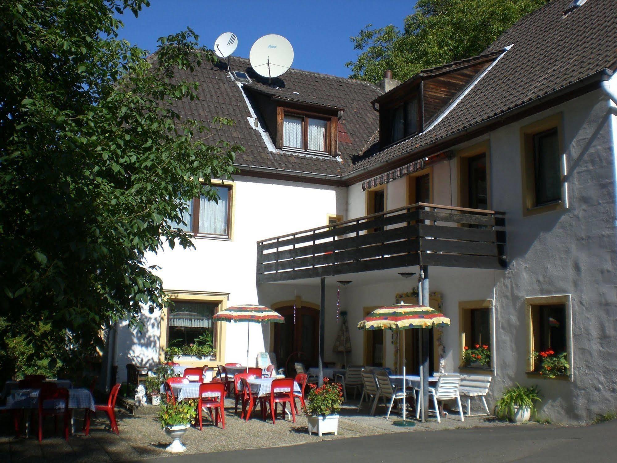 Hotel Pension Bluechersruh Bad Berneck im Fichtelgebirge Exterior photo